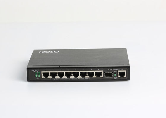 8 Port Kombo 100M TP 1 100/1000M Gigabit Ethernet Switch 9 Port