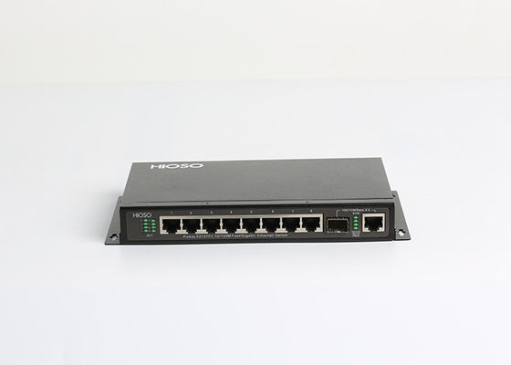 Sertifikasi CCC 8FE 2 1000M SFP Port DC12V Gigabit Ethernet Switch