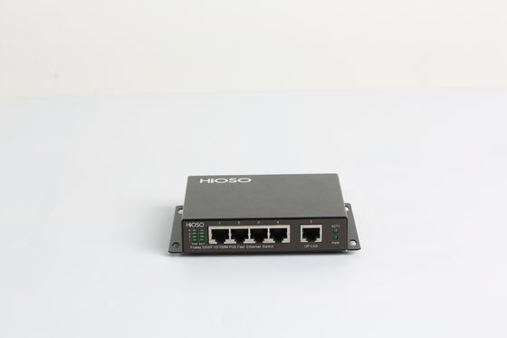Industri 1 RJ45 Port 5 Port Internet Switch Dengan Sertifikat CCC