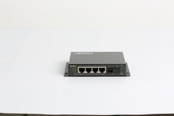 4 Port RJ45 1 Port Uplink 100M FX Saklar Akses Ethernet 5 Port