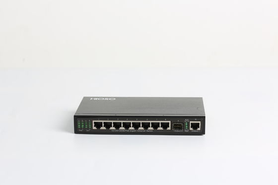 Gigabit AC110V IEEE802.3AF/AT 10 Port POE Switch Industri