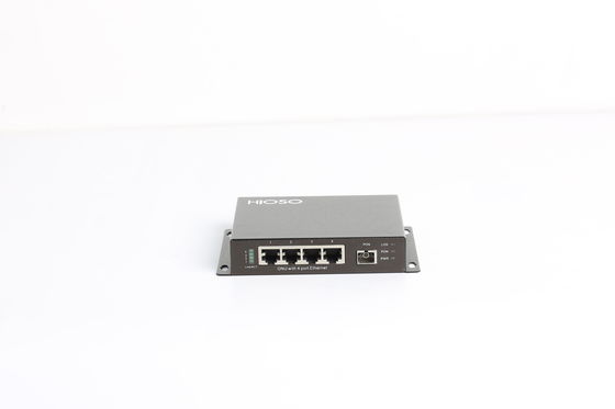 Outdoor 4 Port Ethernet 10/100M Peralatan Serat Optik Tx 1310nm