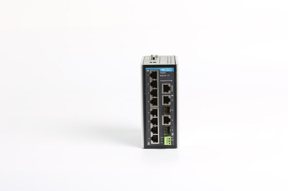 Perlindungan Koneksi Terbalik HiOSO IP30 Level Din Rail Ethernet Switch