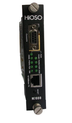 ROHS Certified WEB SNMP CLI FTTH EPON NMS Card Untuk 3U EPON Chassis