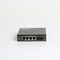 Hioso 5 Port Poe Switch 4 10/100M RJ45 + 1 1000M FX Fiber Uplink Mini Poe Switch