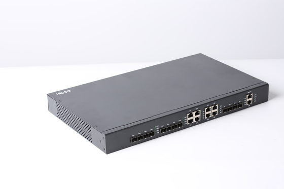 HiOSO 8EPON 10G Uplink HA7308CX EPON OLT FTTX Solution 20KM OLT EPON Kompatibel Dengan Onus