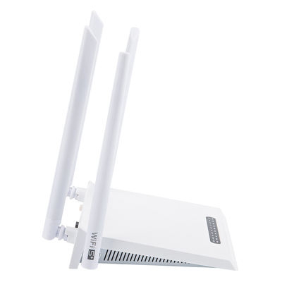 HiOSO Dual Band ONU 4GE WIFI Casing Plastik XPON ONU Untuk Solusi FTTH FTTO