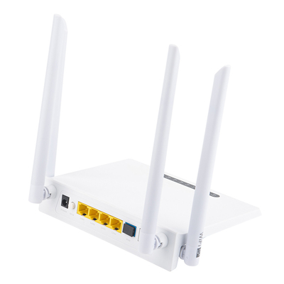 HiOSO Dual Band ONU 4GE WIFI Casing Plastik XPON ONU Untuk Solusi FTTH FTTO