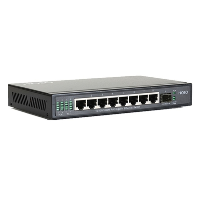 Multifunctional Optical Fiber Switch Fast 8 Port Poe Ethernet Switch