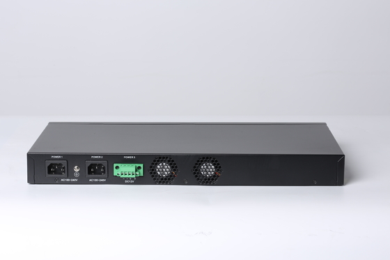 Hioso 4 Port EPON OLT Catu Daya Ganda Rak 1U Pasokan OLT Ftth Huawei ZTE ONU